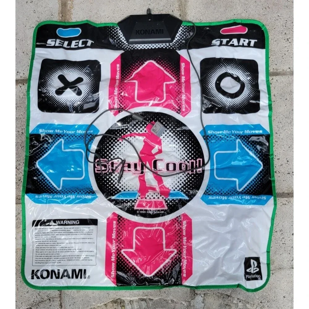 Konami Sony PlayStation 1/2 Dance Dance Revolution Game Pad Dance Mat DDR RU041
